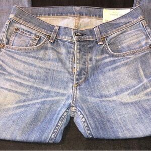 rag & bone Sky Blue Relaxed Fit Jeans